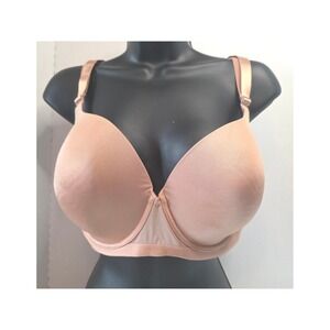 Adore Me Tuscany Ful 38DDD Beige Full Coverage Balconette Underwire Bra NWT